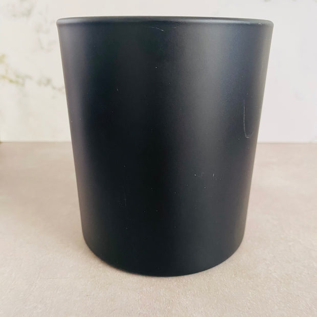 Matte Black Oxford Candle Jar - Extra Large - Single Jar