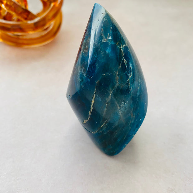 Apatite Polished Flame - #APA-FL01