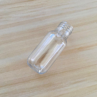 50ml Squeezable PET Bottle - Clear 5 pack