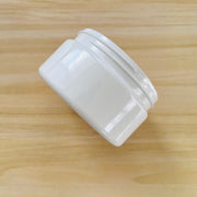 250g / 250ml White PET jar with lid - 4 pack