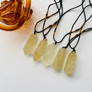 Crystal Point Necklace - Double Terminated