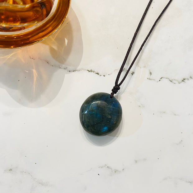 Labradorite Necklace - #LAB-NEC04